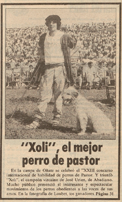Joxe Urien Oñati 1984